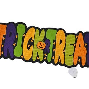 Halloween Table Runner &‎ Placemats Set Trick or Treat Pumpkin Decor